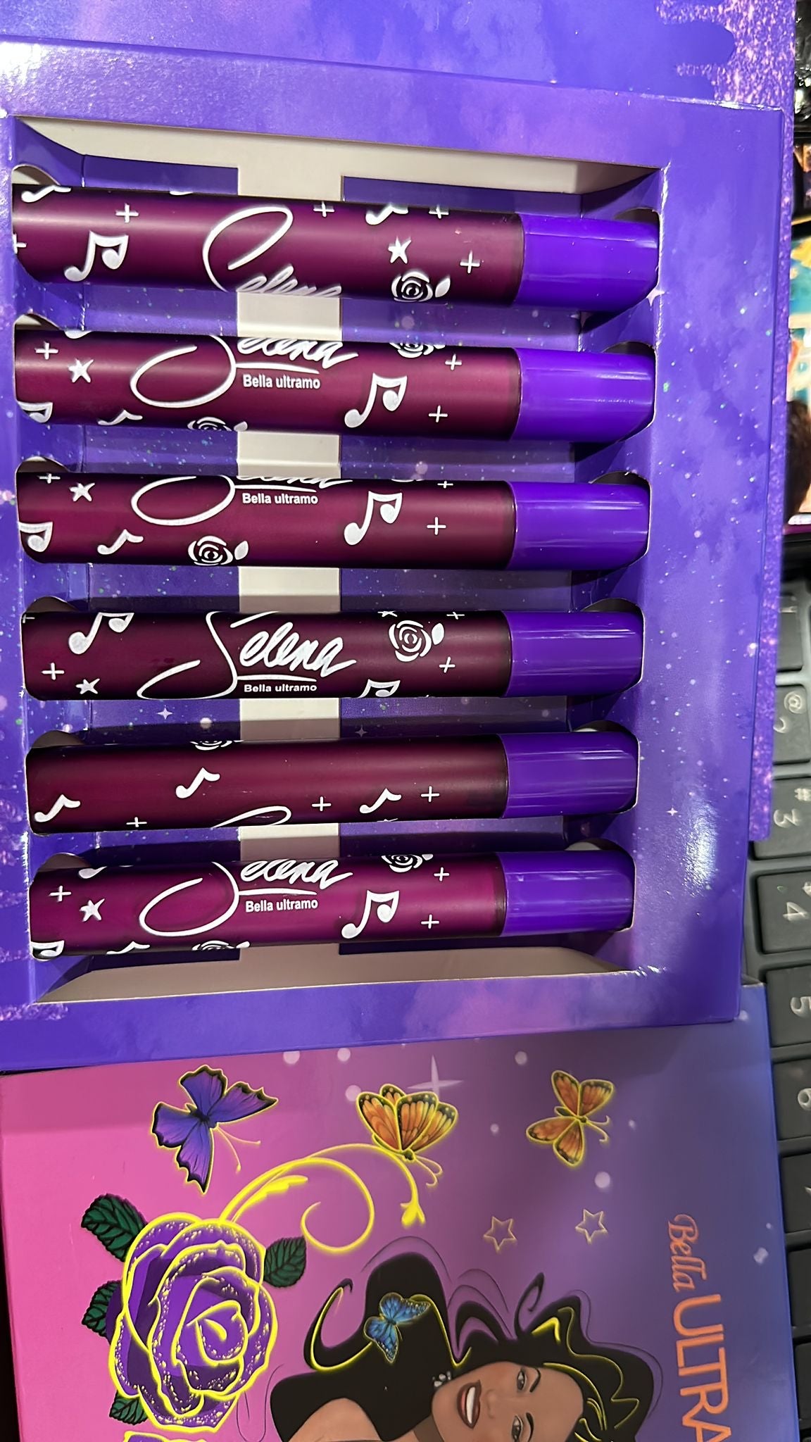 Set 6 Selena liquid lipsticks matte