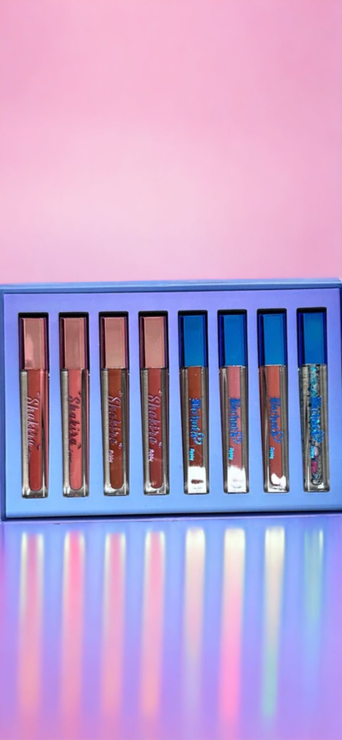 Set 8 lipgloss Karol G/ Shakira