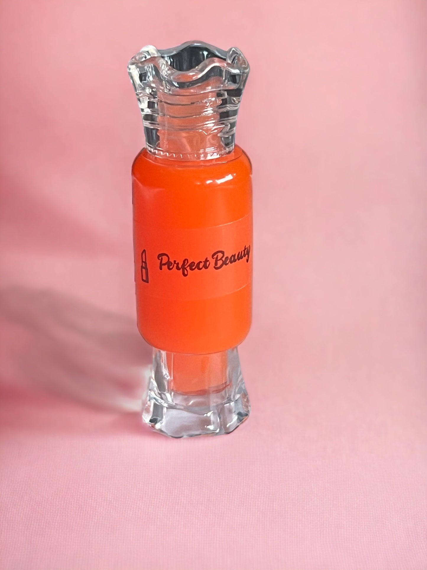 Crush lip gloss smells peach