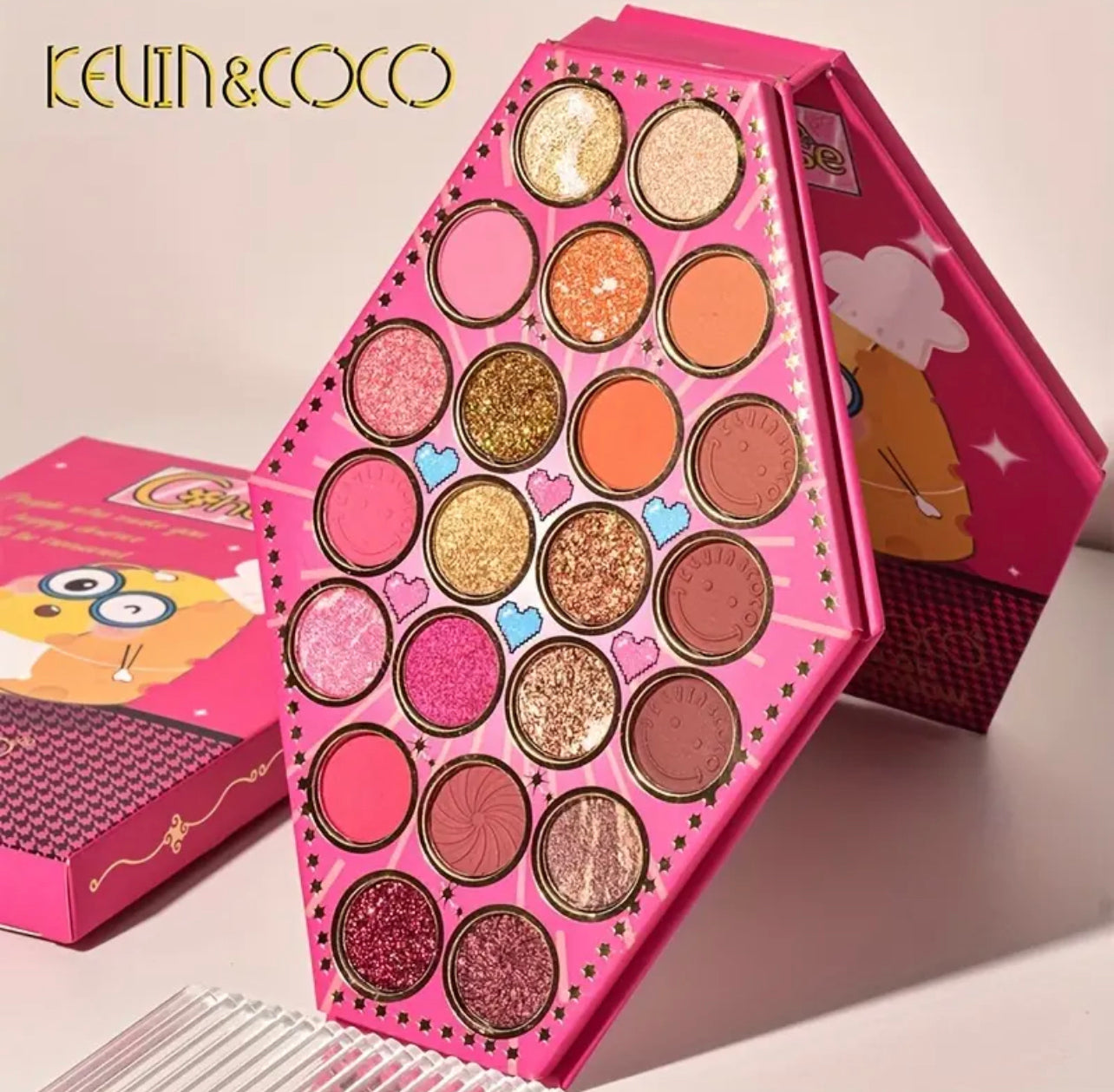 Kevin and coco cheese palette