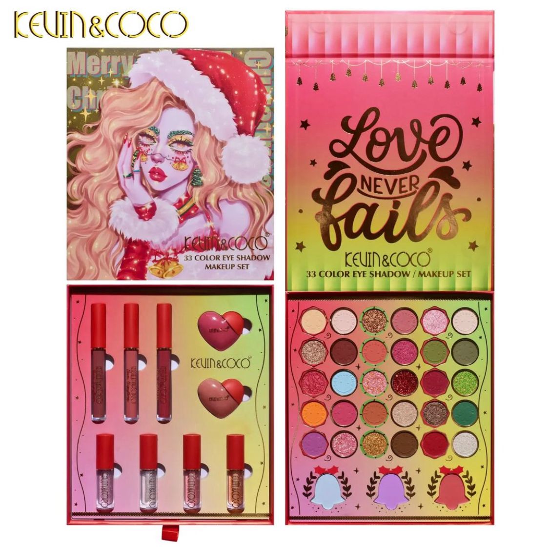 Kevin and coco Xmas palette