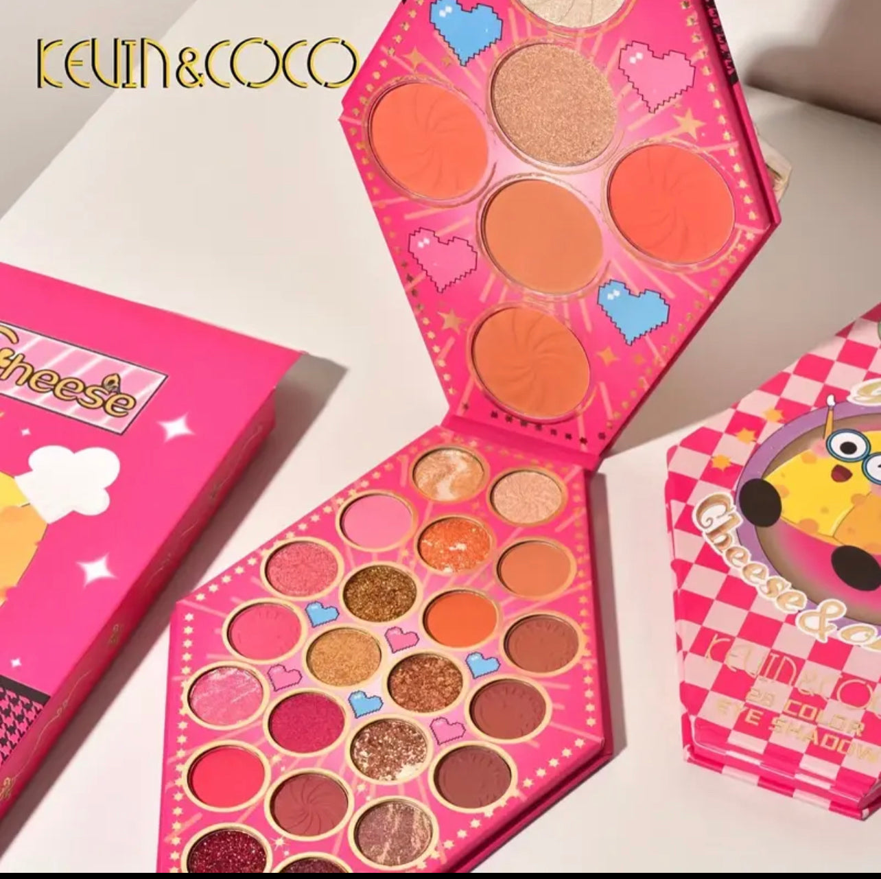 Kevin and coco cheese palette