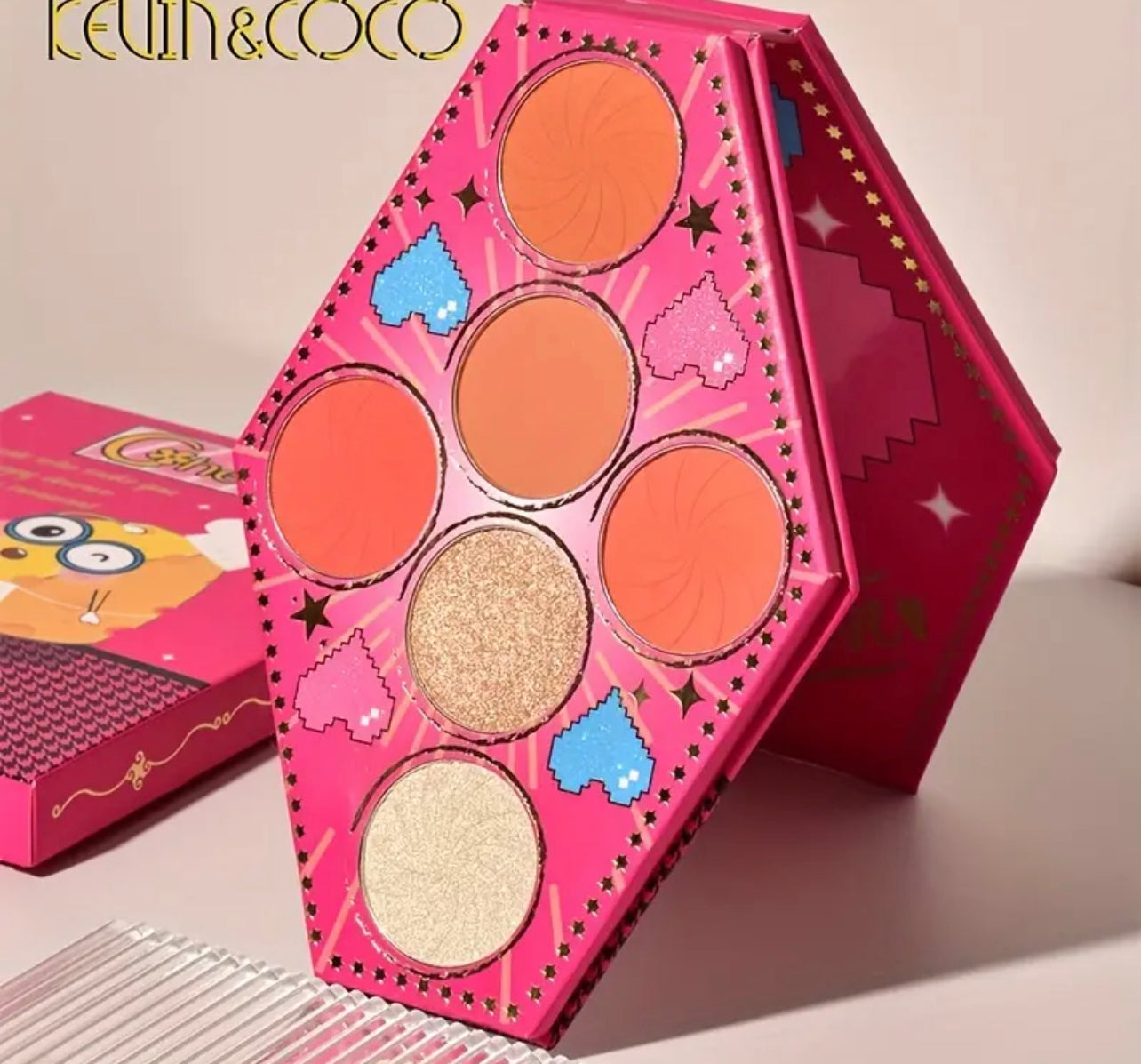 Kevin and coco cheese palette