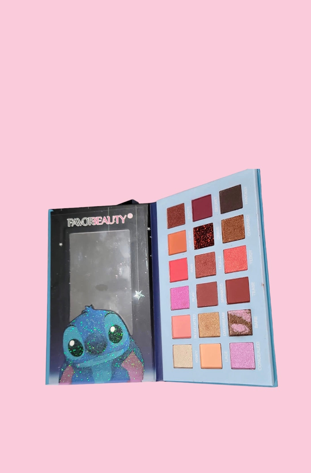 Stitch eyeshadow palette black