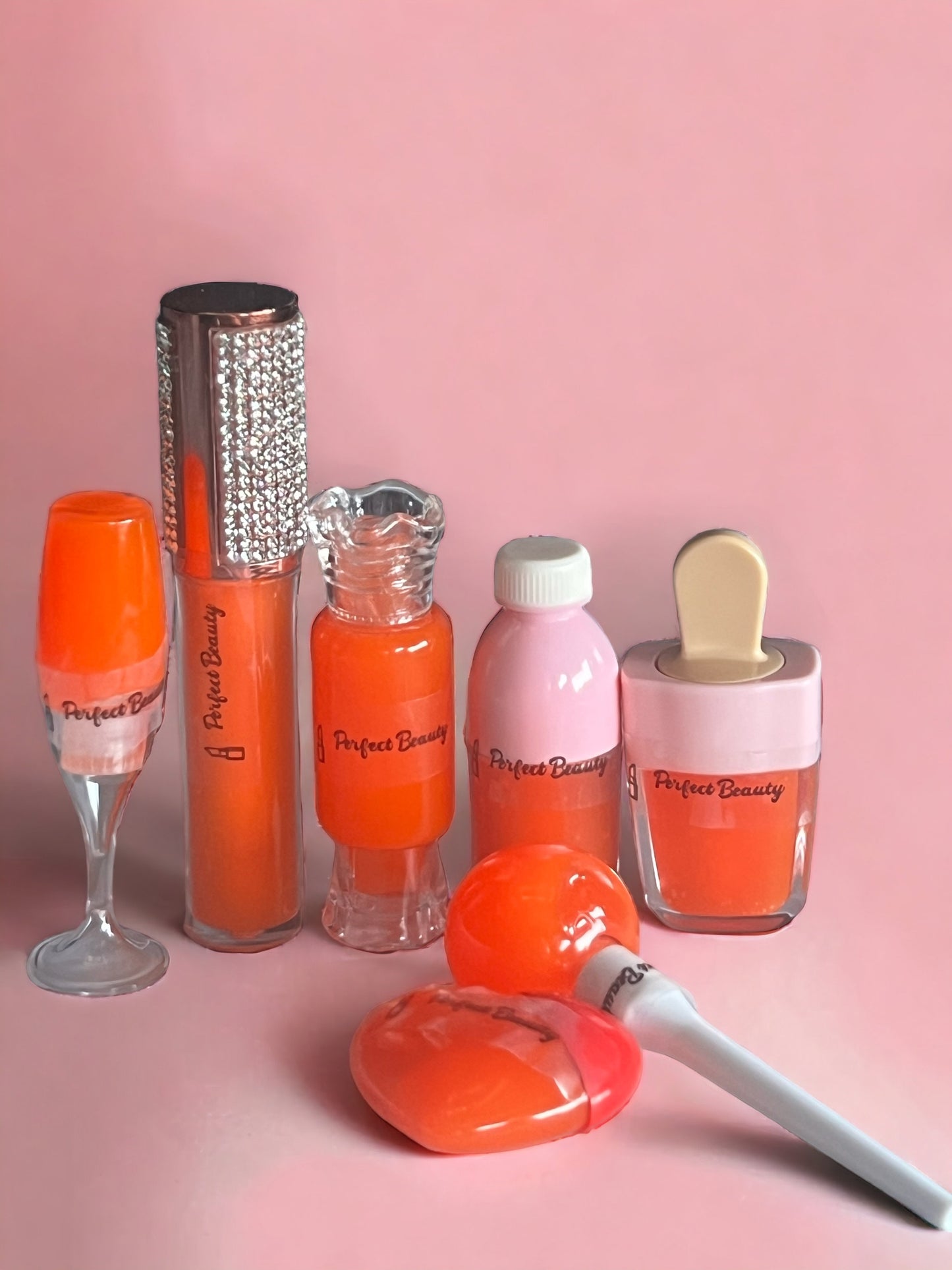 Crush lip gloss smells peach