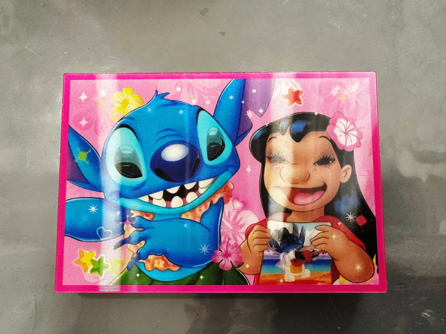 Beautiful Stitch palette 3d plastic cover