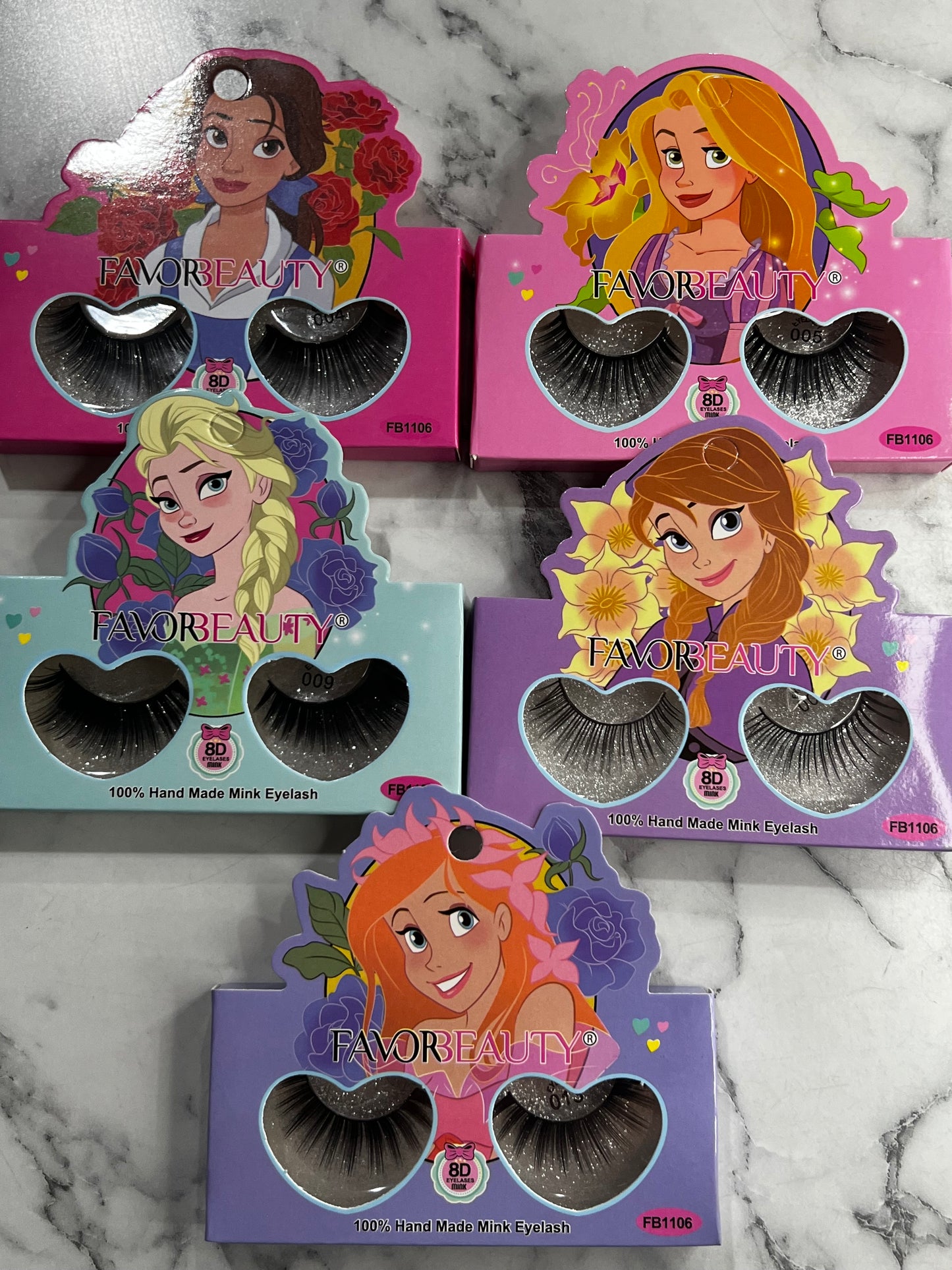 Princess eyelashes