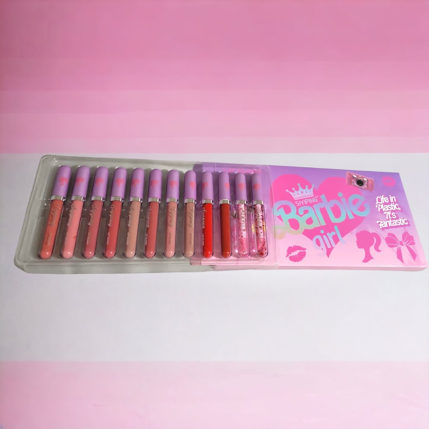 Barbie lipglosses set 12