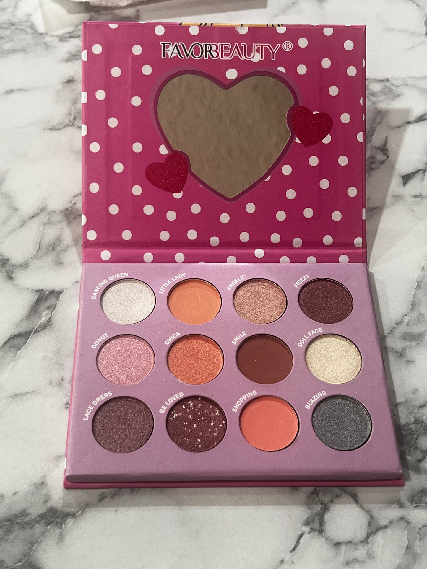 Minnie Mouse palette 12 colors